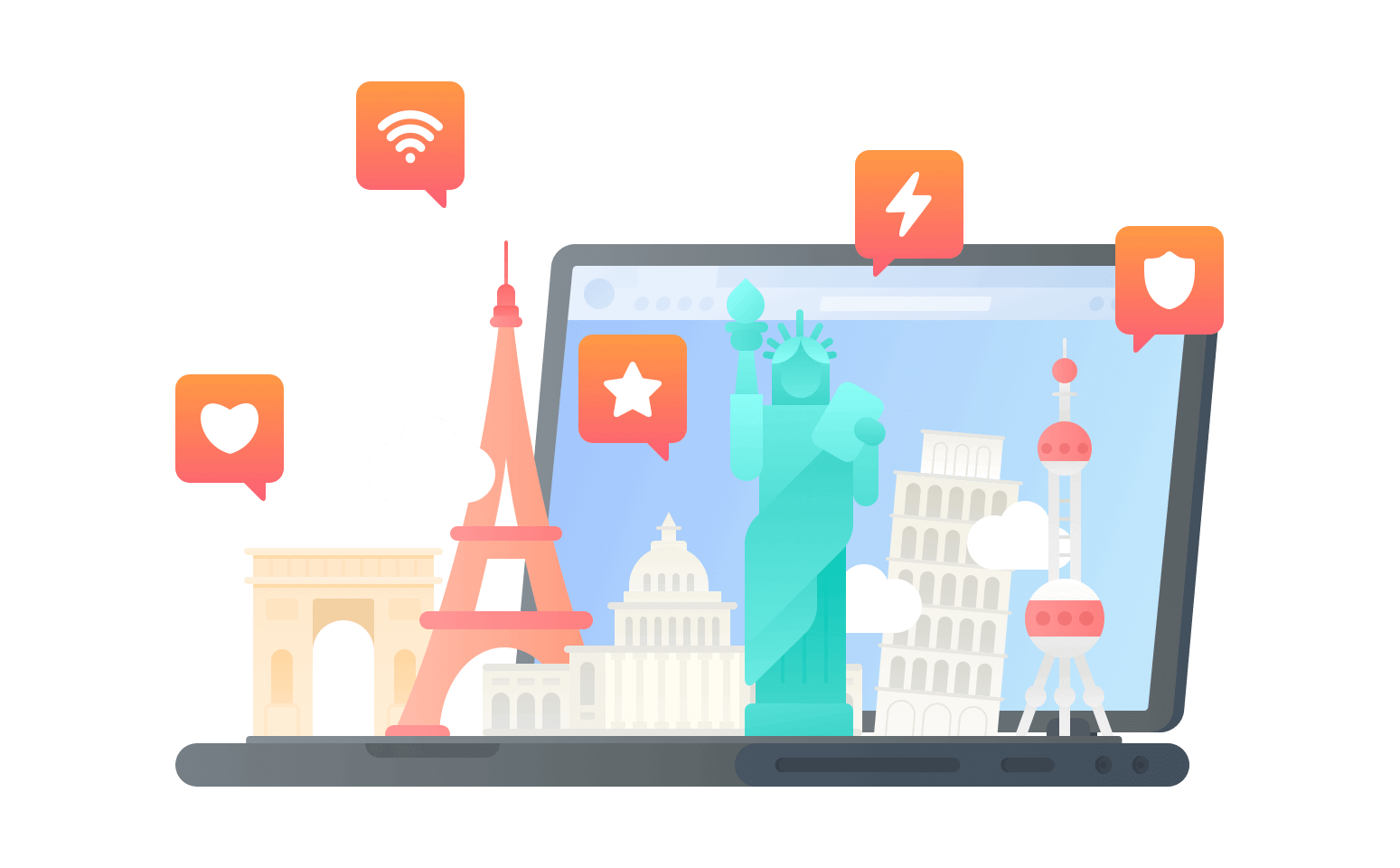 在米西太平洋群岛连接到中国vpn - 云网吧